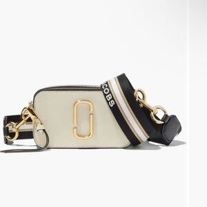 Marc Jacobs Snapshot Bag in New Cloud White